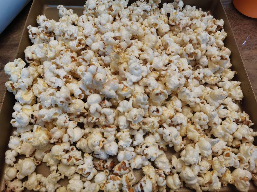 一招搞定小朋友的黄油焦糖爆米花，简单又好吃