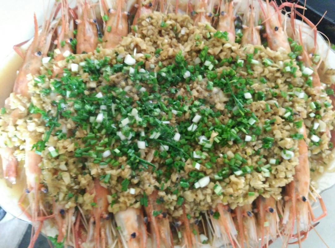 蒜蓉粉丝蒸虾