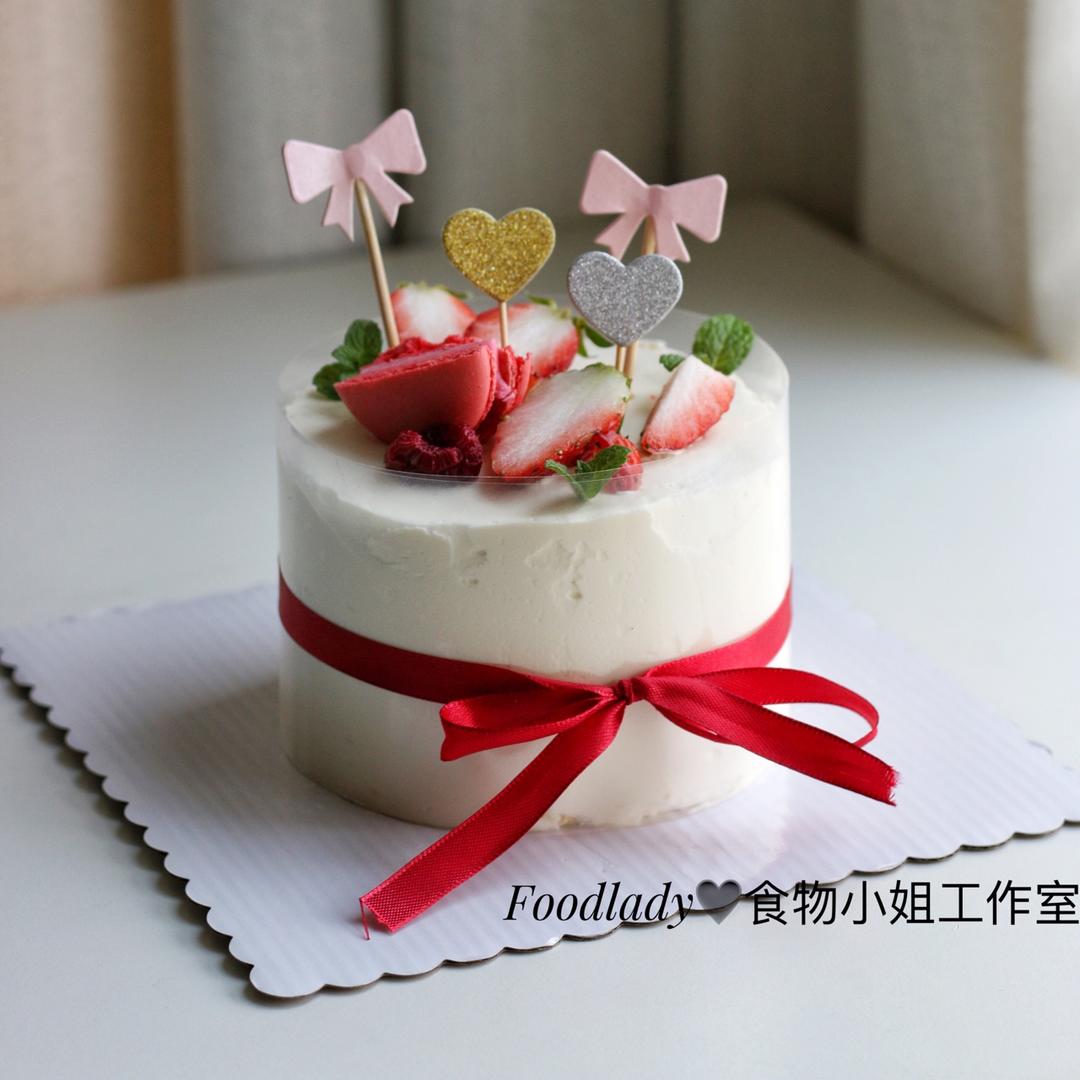八寸戚风蛋糕（4个4寸加高模具）