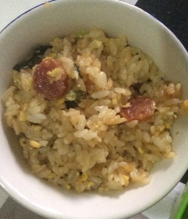 腊肠蛋炒饭