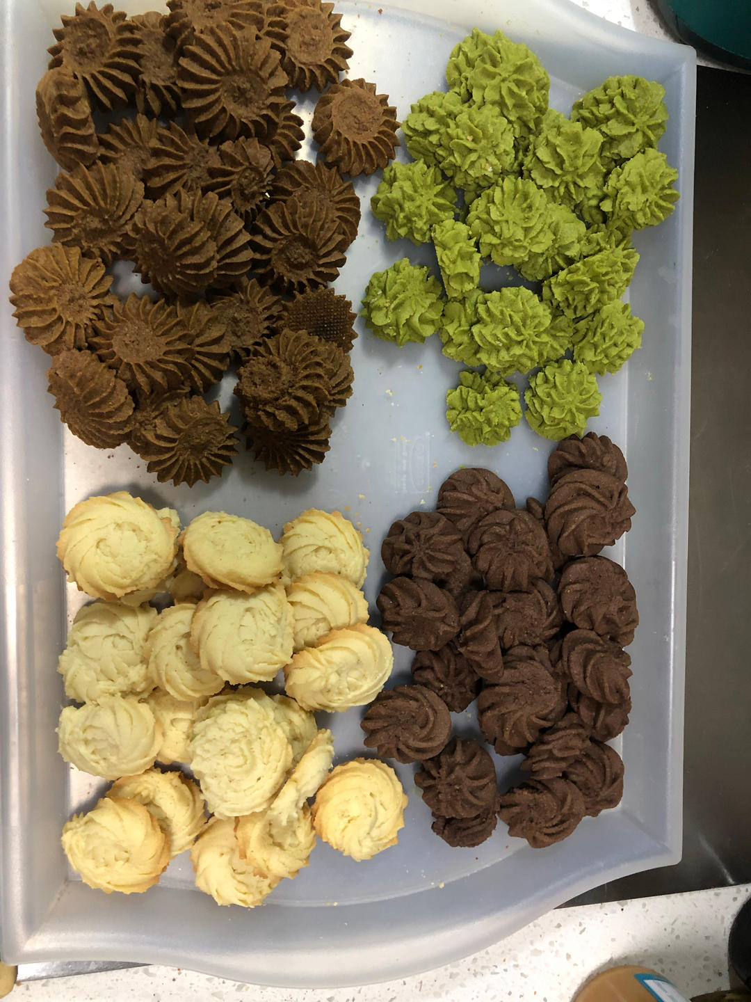 零失败花纹超级立体的黄油曲奇