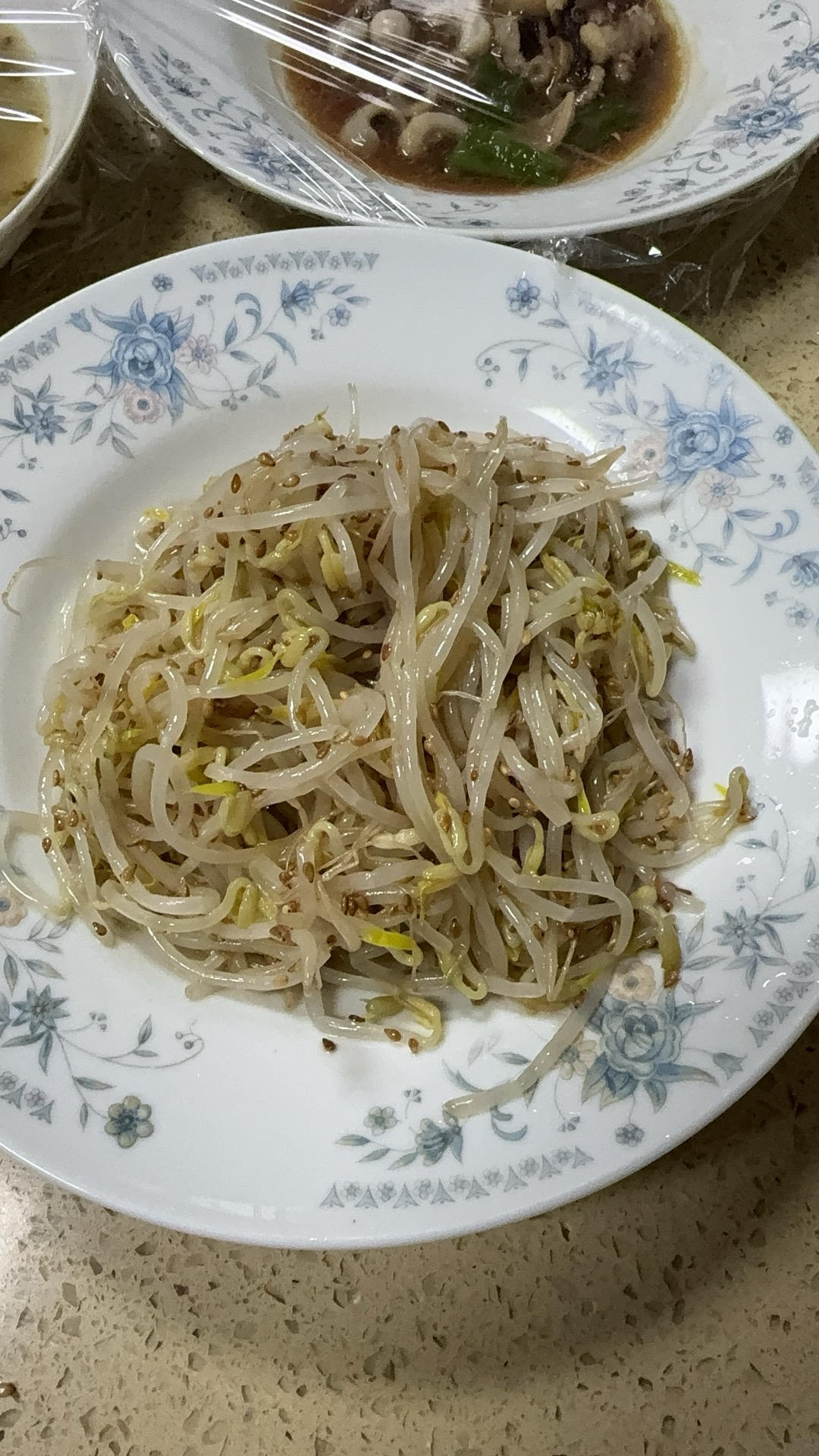 超简单韩式小菜 凉拌豆芽