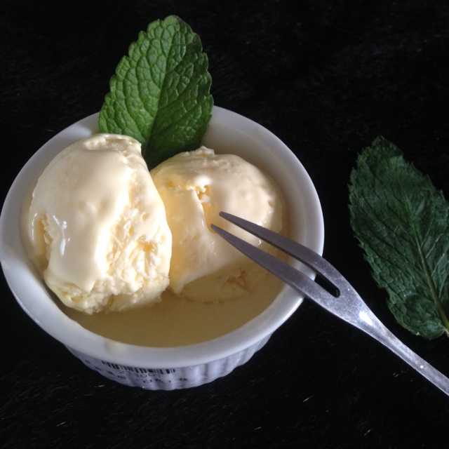 踏一片云做的【原味奶香冰淇淋】