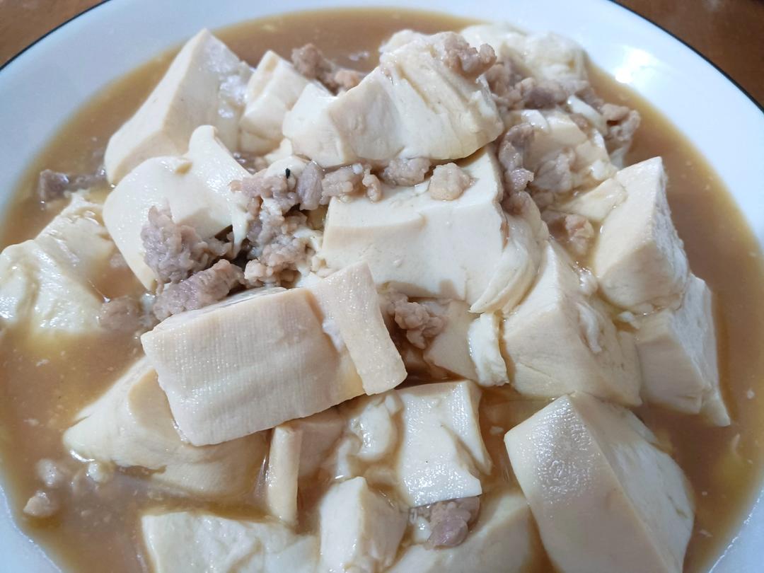 肉沫豆腐