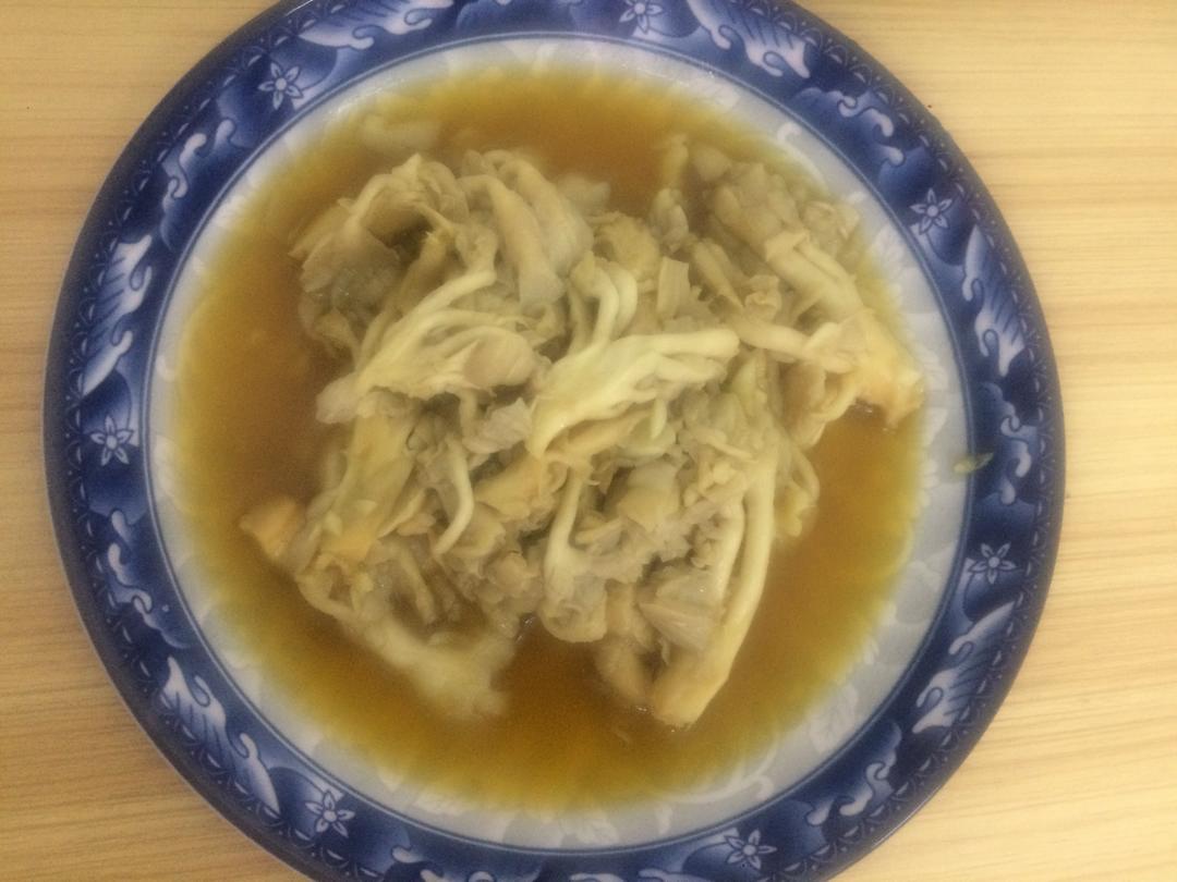 素炒黄金菇的做法