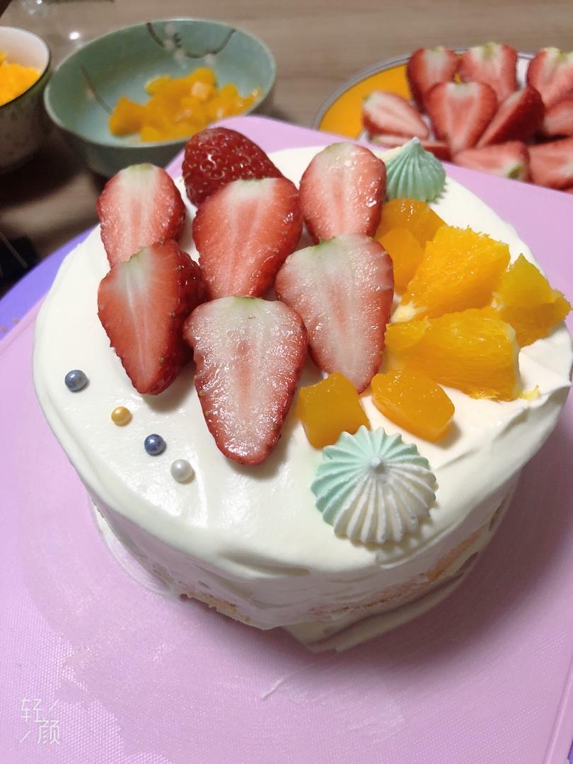 网红小鹿生日蛋糕（六寸）