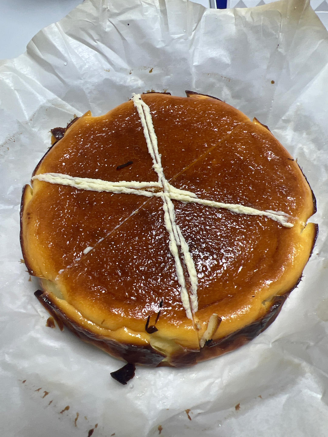 巴斯克芝士蛋糕『最简单的蛋糕』零失败🔥芝士控