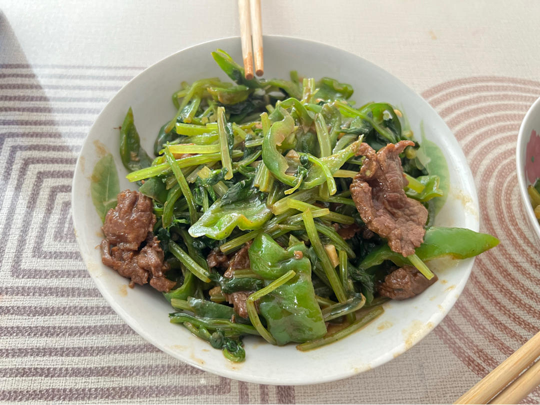 小炒牛肉（肉嫩味香）