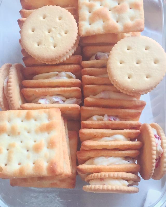 牛轧糖夹心苏打饼干