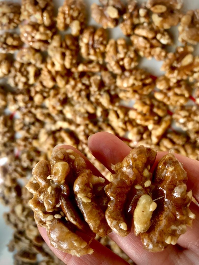 【琥珀核桃仁】冰糖无油不粘手