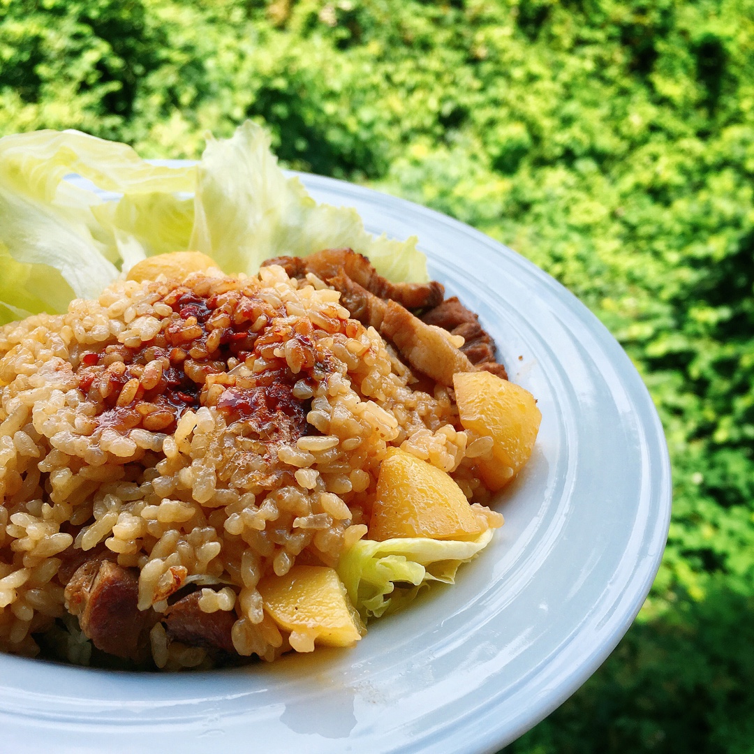 土豆焖饭（电饭锅版）