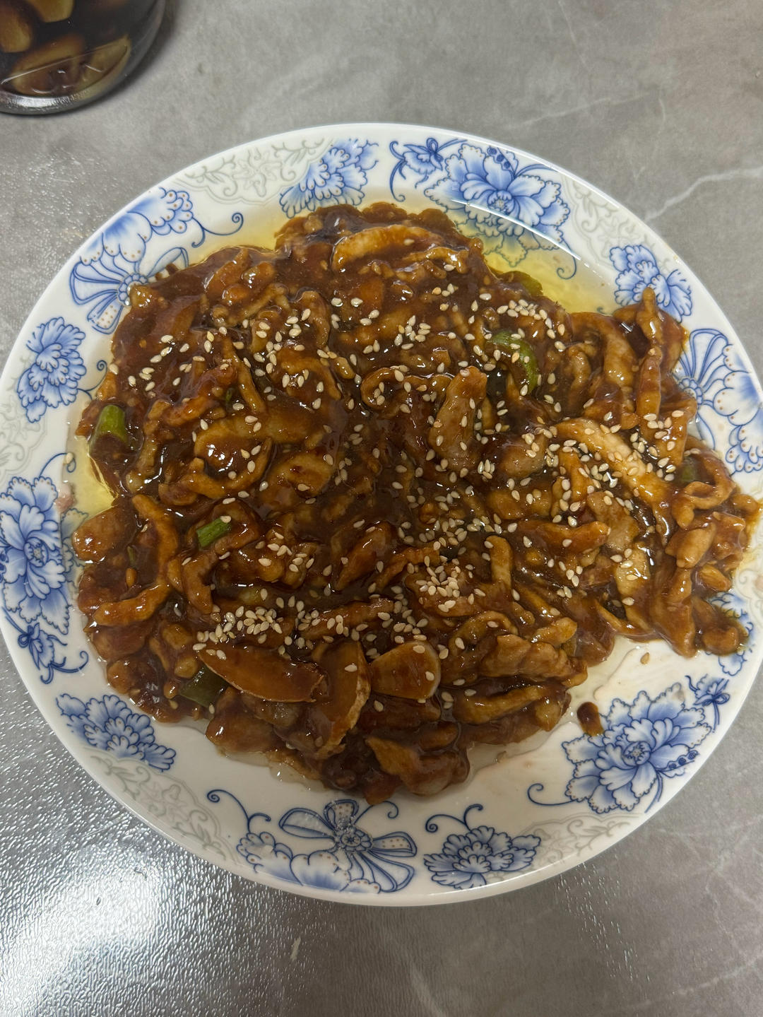 京酱肉丝