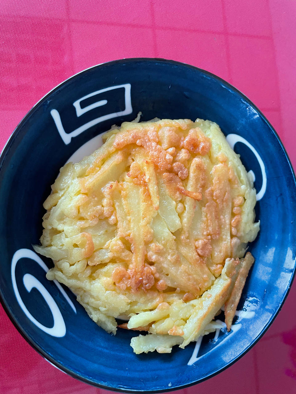 土豆丝鸡蛋饼