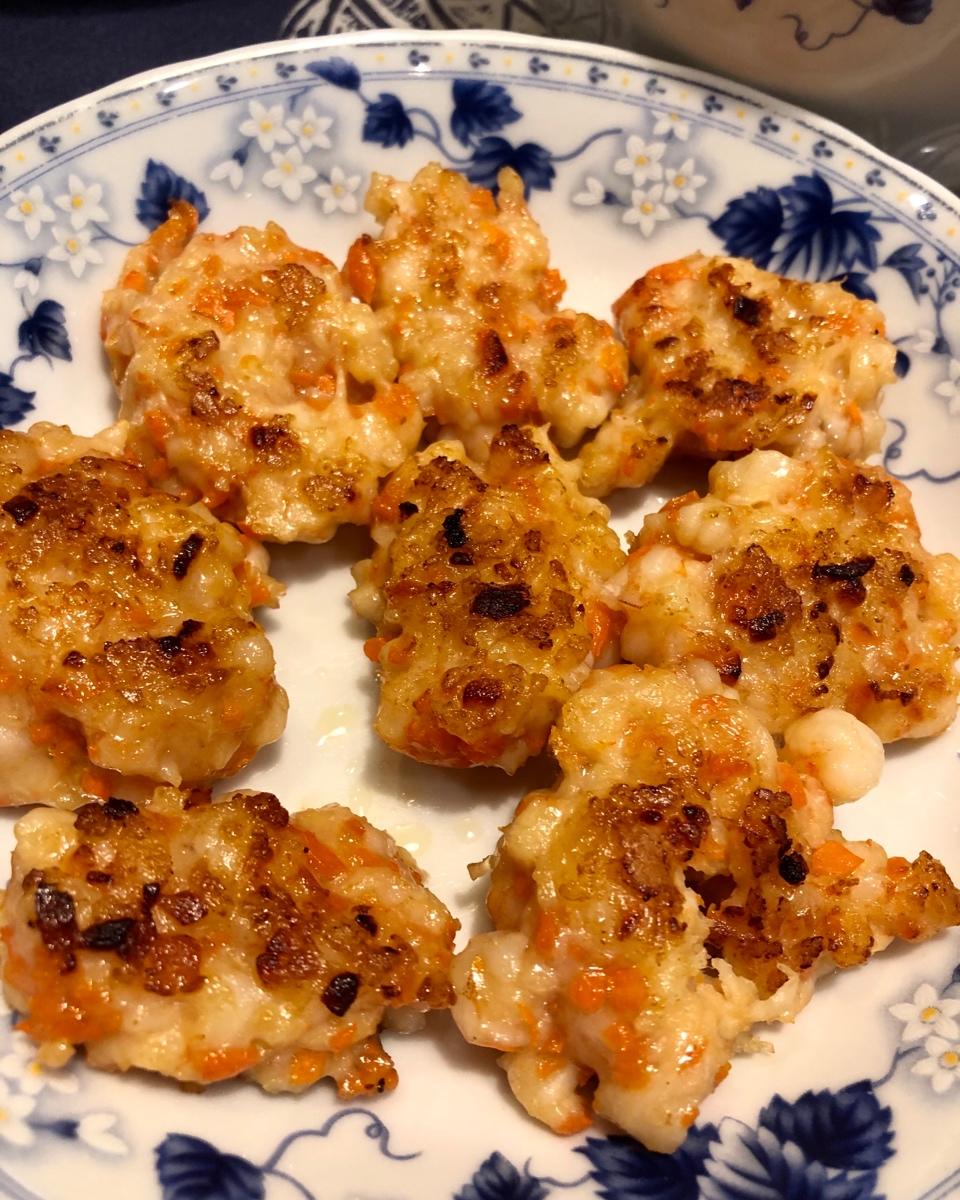 有颜值还健康的玉米虾饼，做法简单又好吃，一学就会