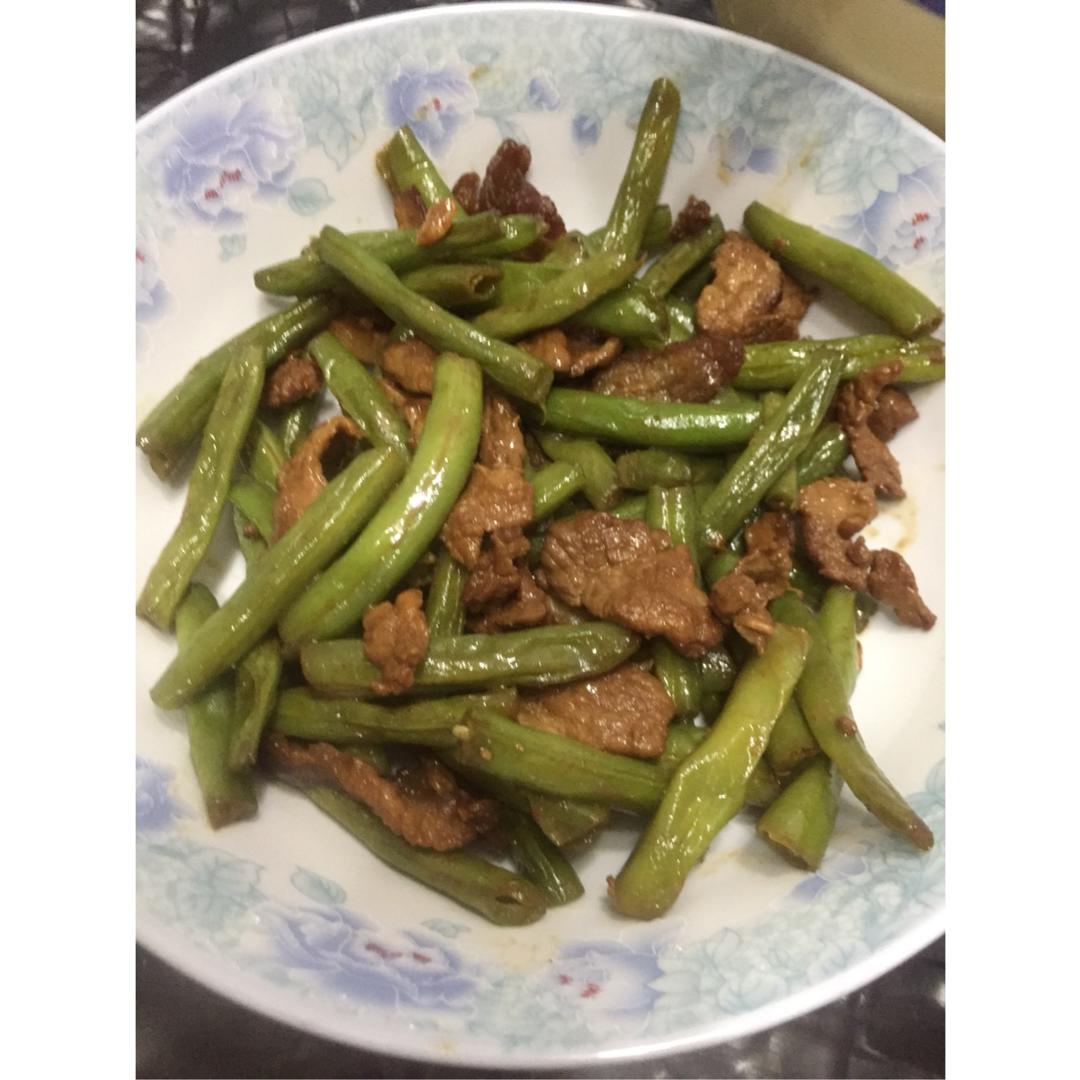 四季豆炒肉
