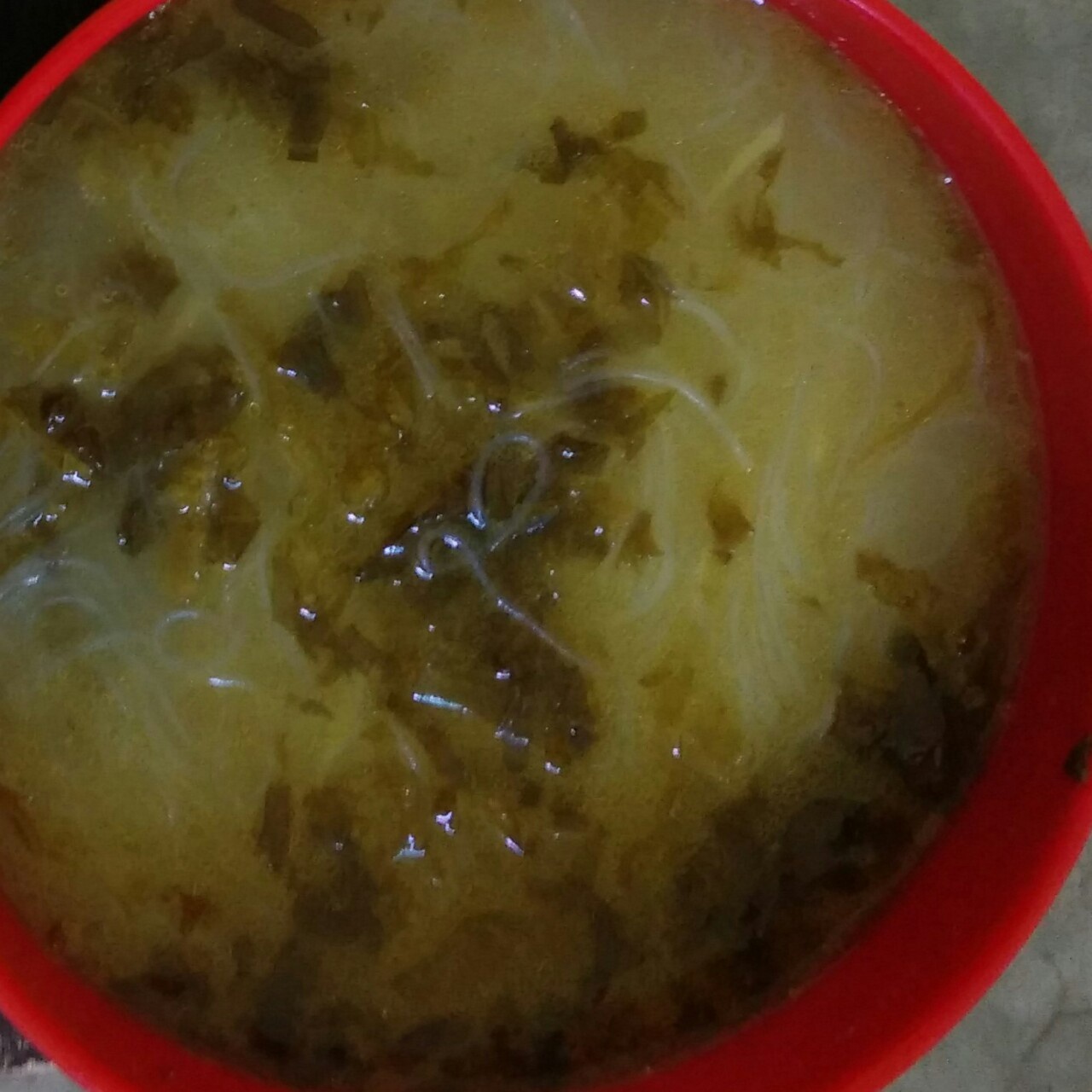 酸菜牛肉粉丝汤
