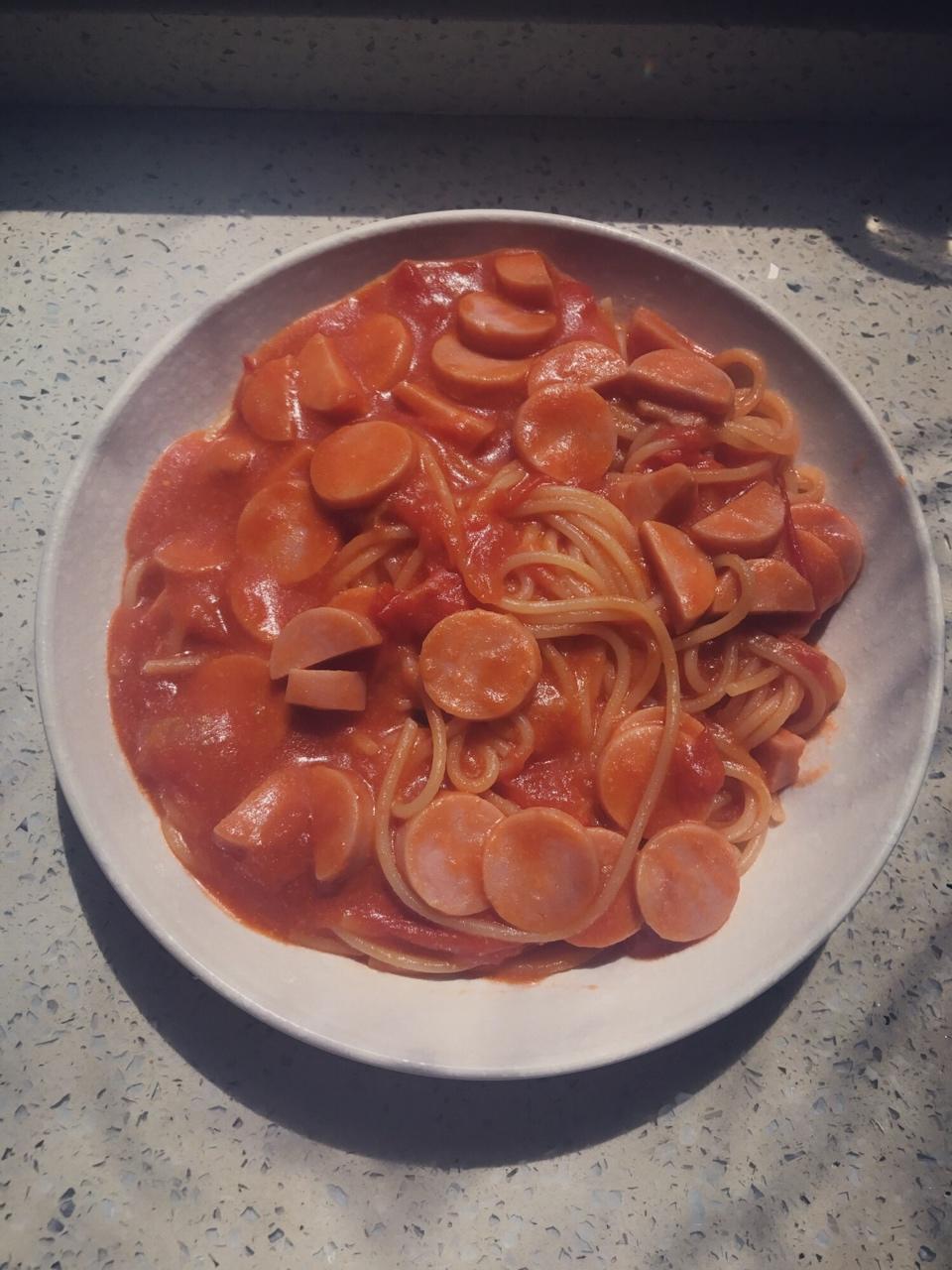 芝士番茄意面