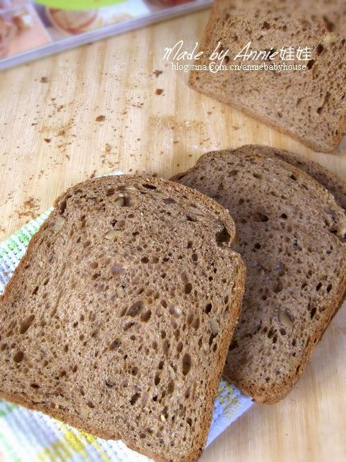 面包机面包—枫糖核桃面包