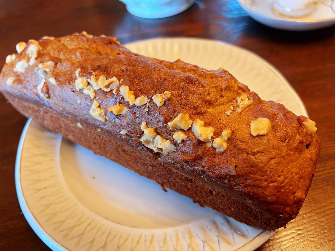 《Tinrry+》健康快手的香蕉核桃蛋糕