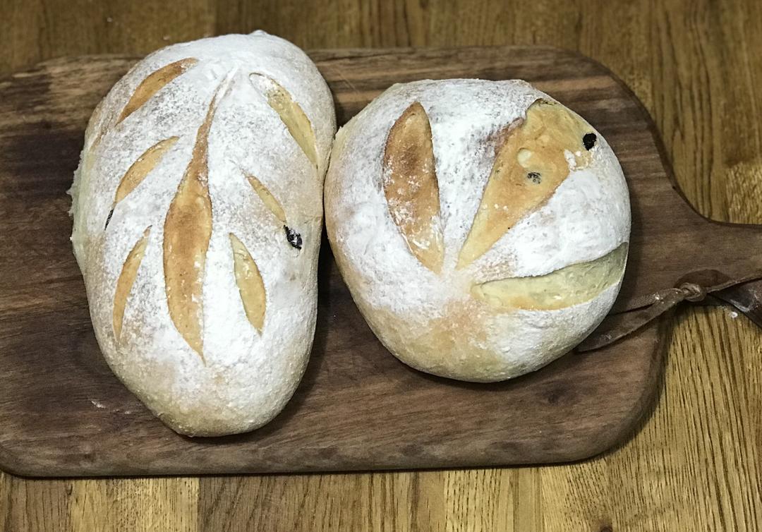 麦片核桃软欧包~汤种