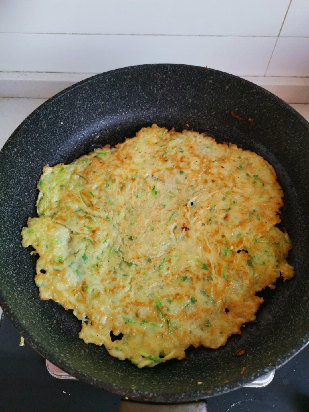 堂妈的西葫芦鸡蛋饼