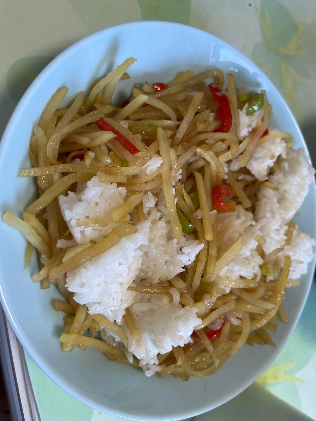 酸辣土豆丝的家常做法 超级下饭