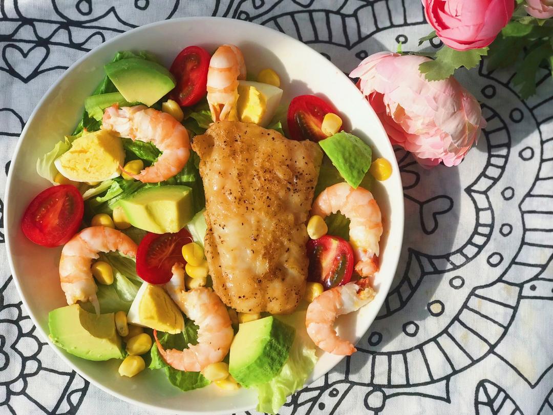 减脂|🥑牛油果虾仁🍤沙拉