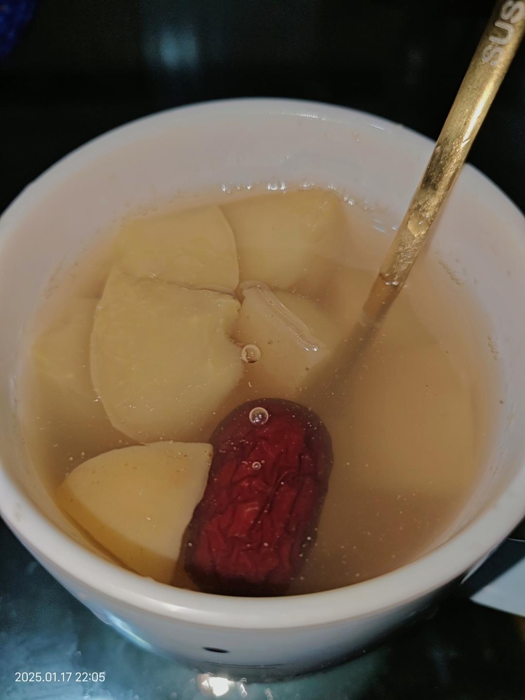 润肺止咳苹果汤