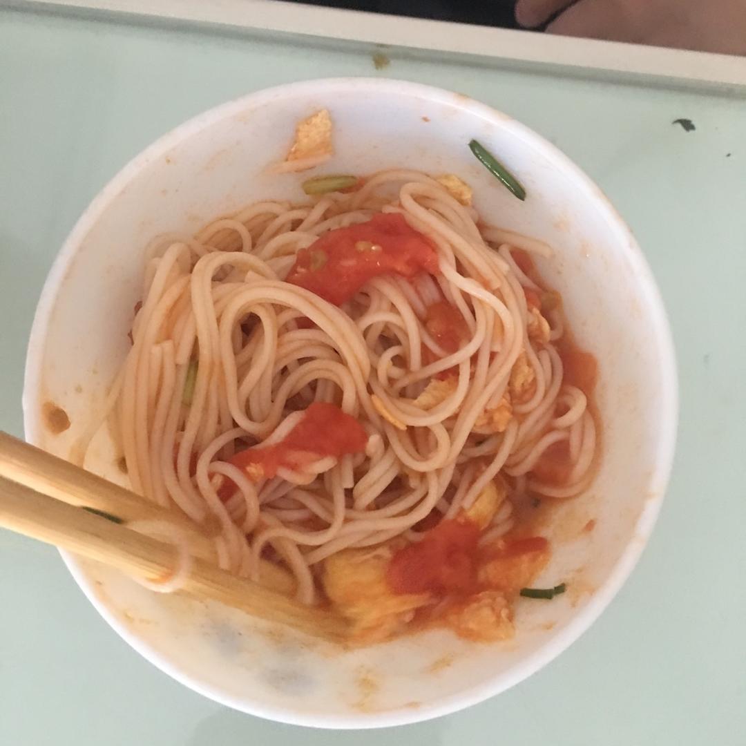 西红柿鸡蛋面