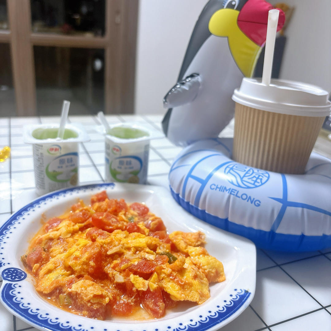 孩子最爱的（适合拌饭）的番茄炒蛋