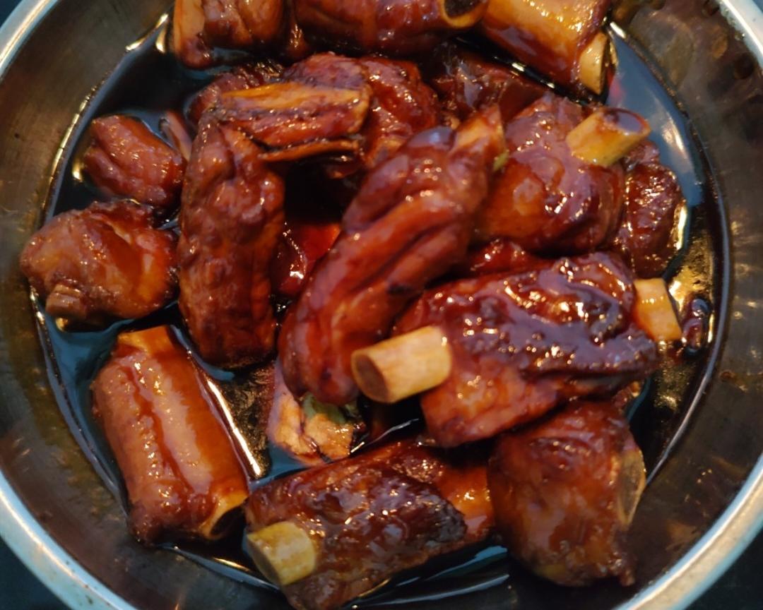 和味陈醋骨的做法