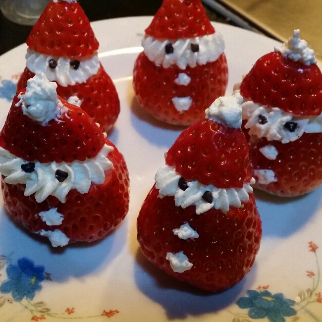 草莓圣诞老人、圣诞雪人