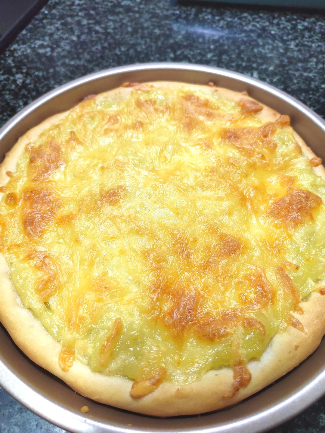 8寸披萨饼皮做法（🉑️厚🉑️薄，🉑️脆🉑️软）4张