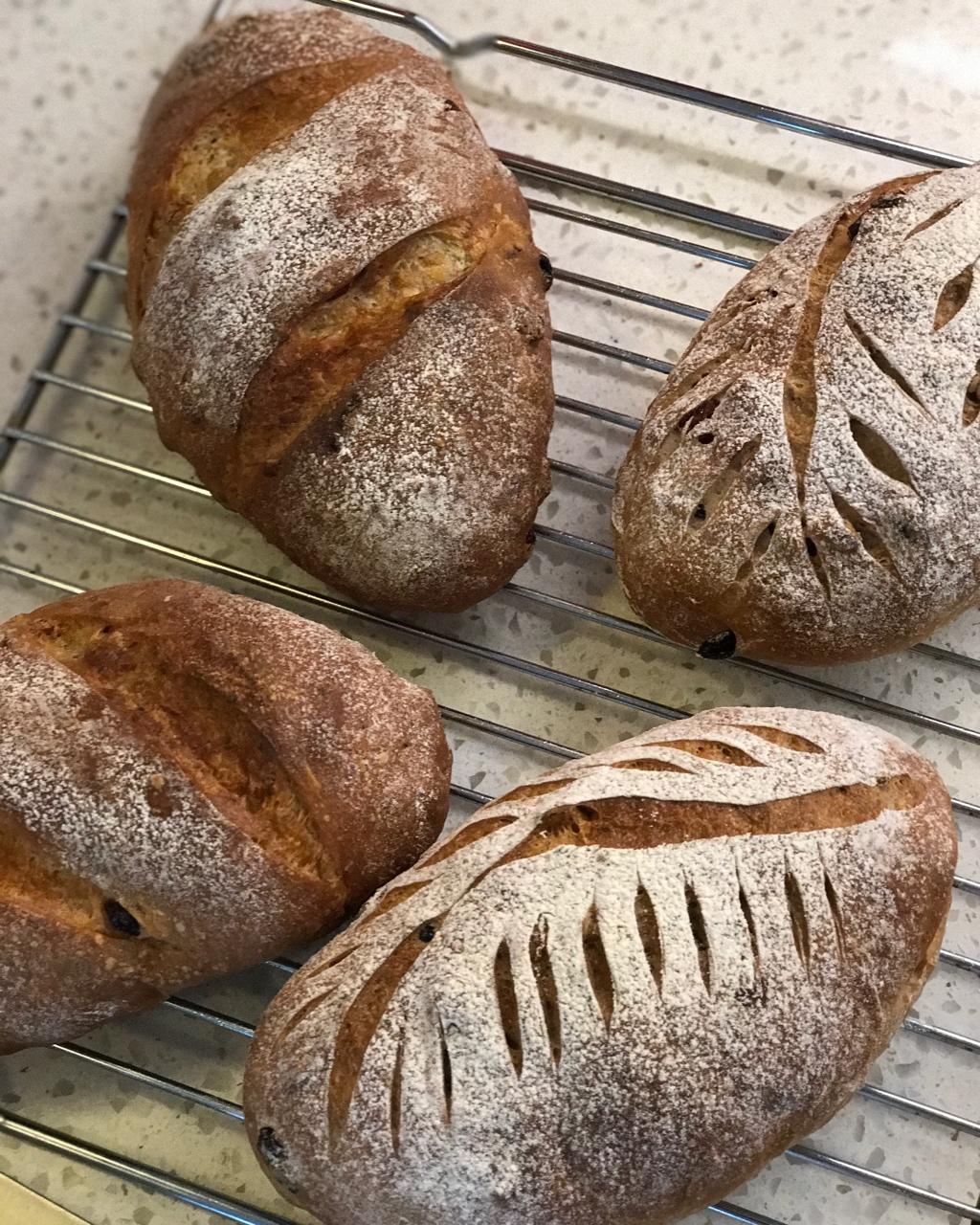 果料满满-红茶蔓越莓核桃面包