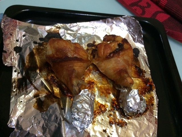 新奥尔良烤鸡腿