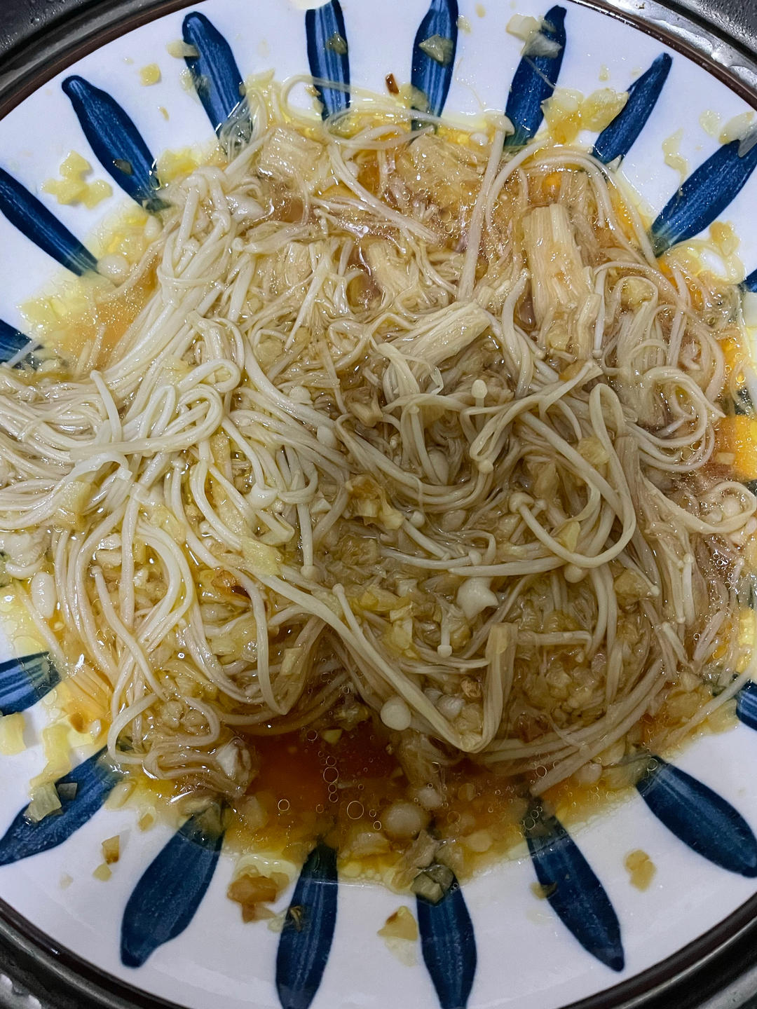 蒜蓉蒸金针菇