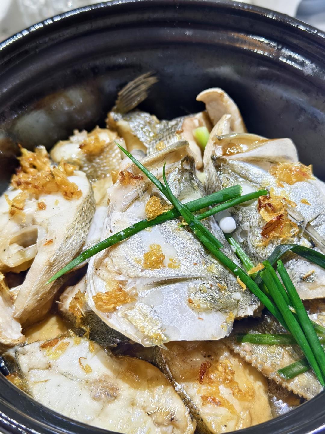 十五分钟鲜嫩无水焗鲈鱼