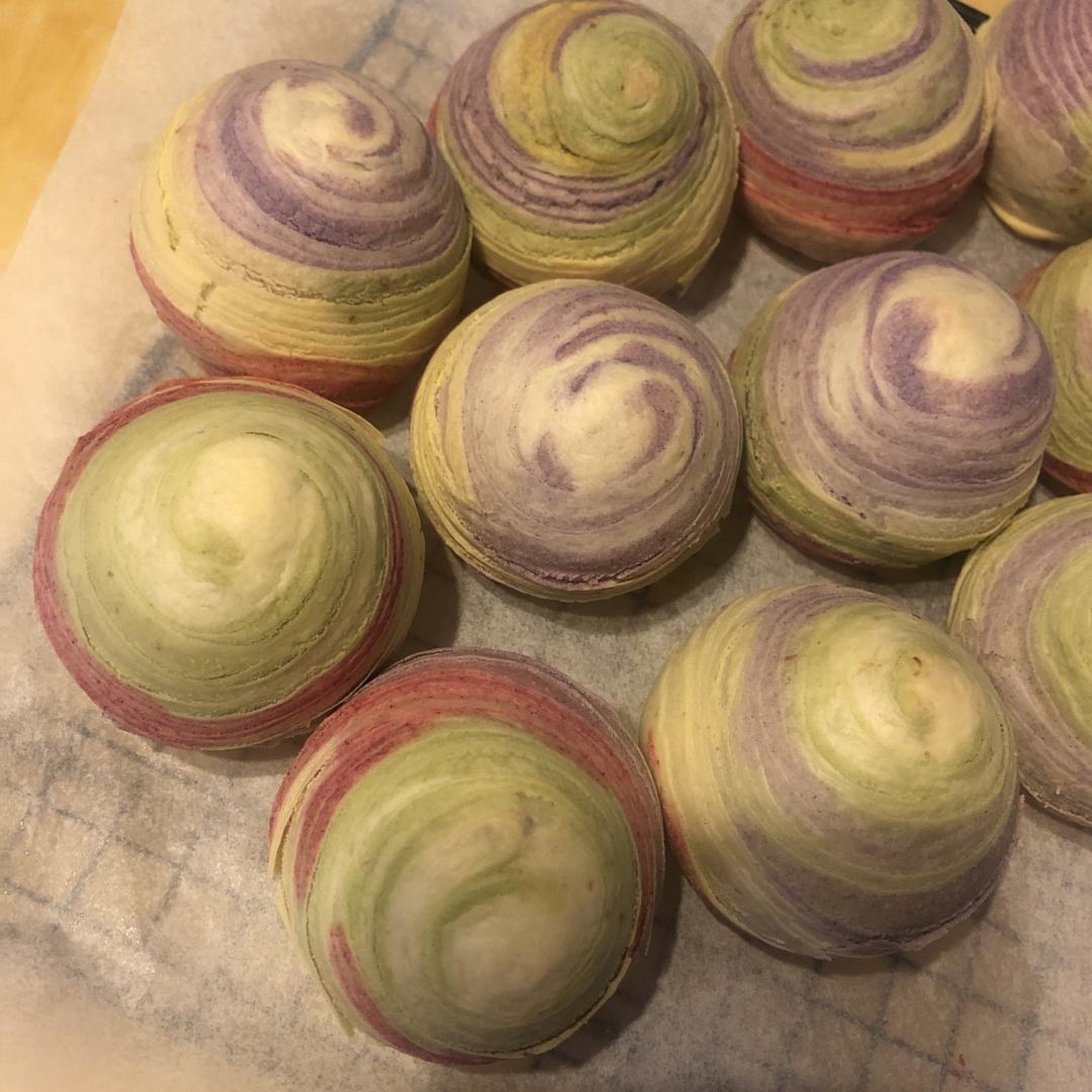 史上最详细彩色蛋黄酥教程