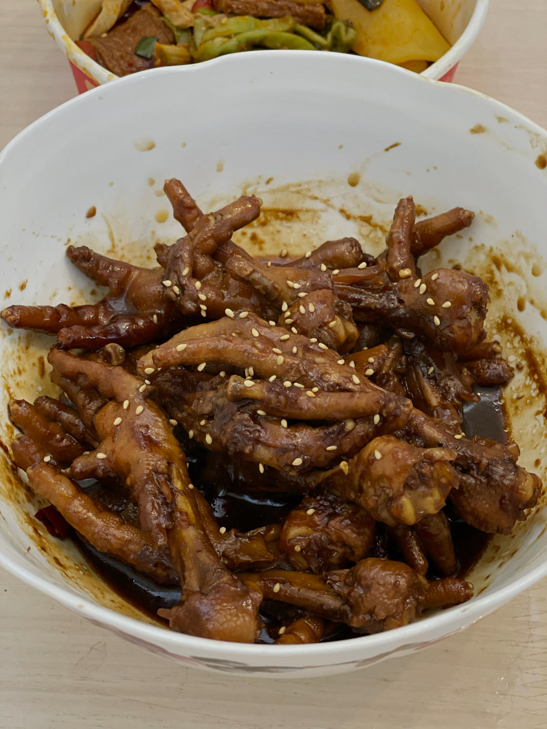 “销魂”卤鸡爪