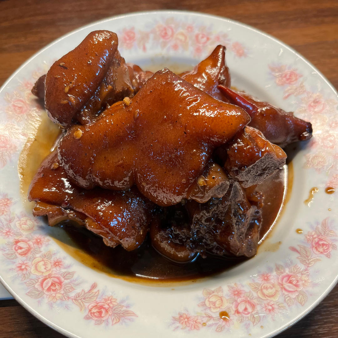 极简版红烧猪蹄（电饭煲）