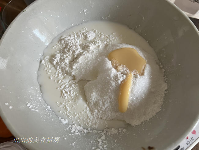 纯奶手撕吐司的做法 步骤1