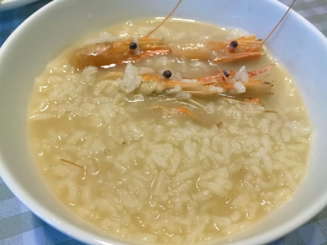营养虾头粥