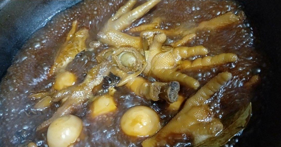 香辣回味卤凤爪（顺手卤蛋）