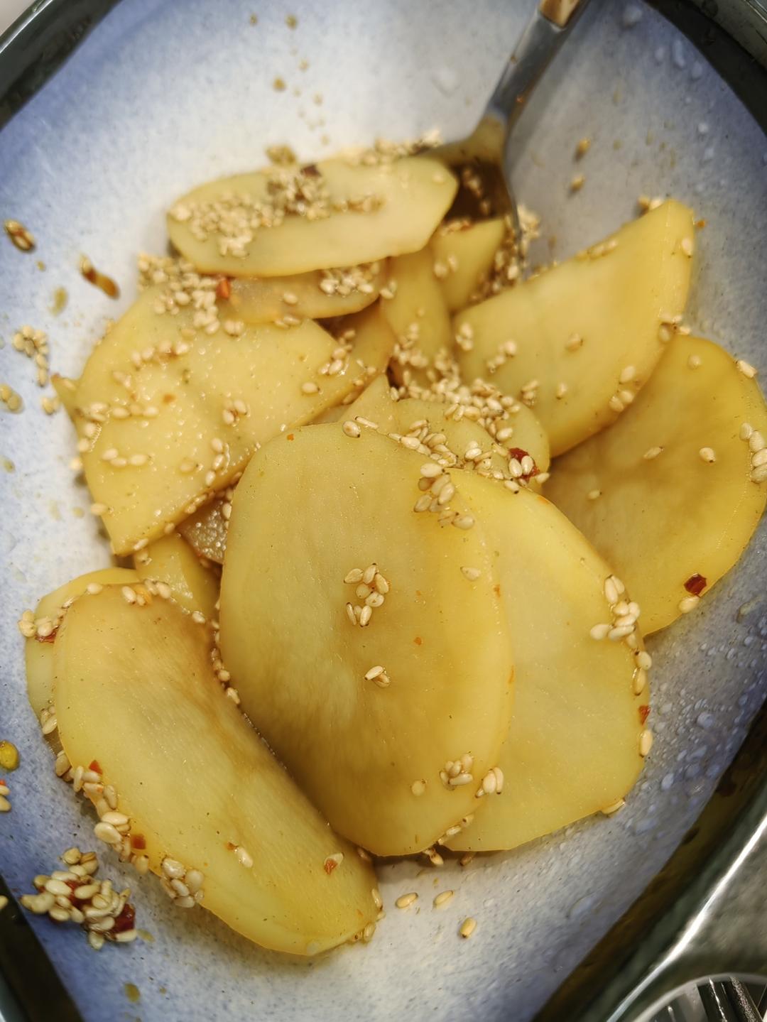 超级简单的香辣土豆片