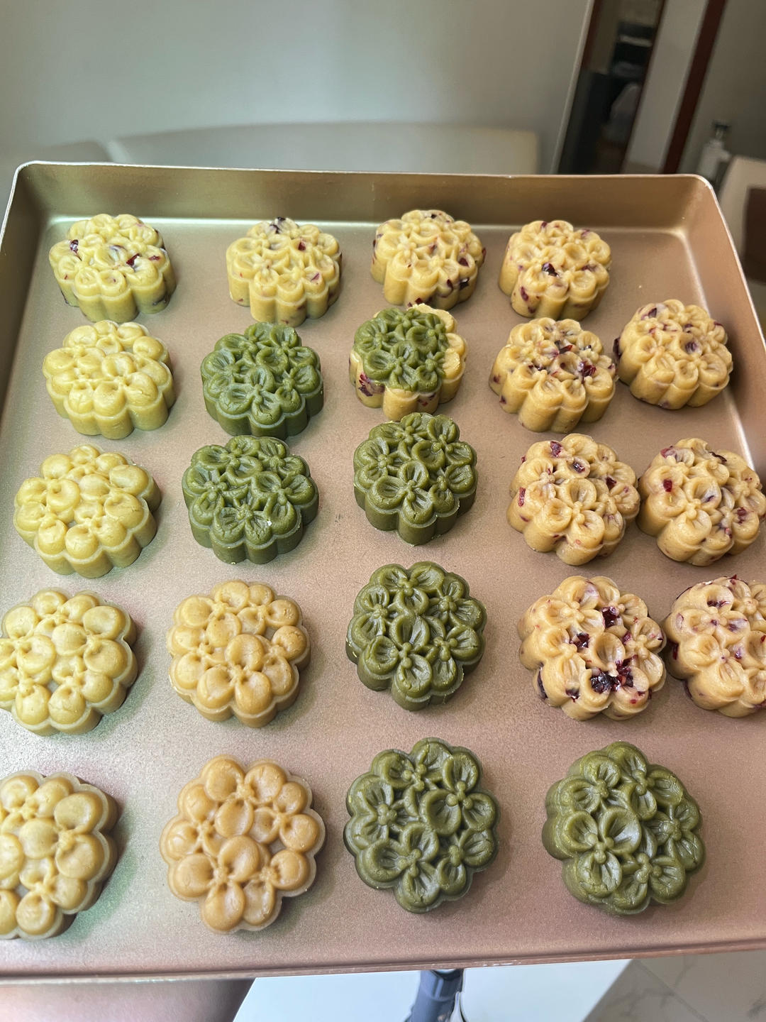 奶香绿豆糕（无豆腥味，超快手不麻烦）