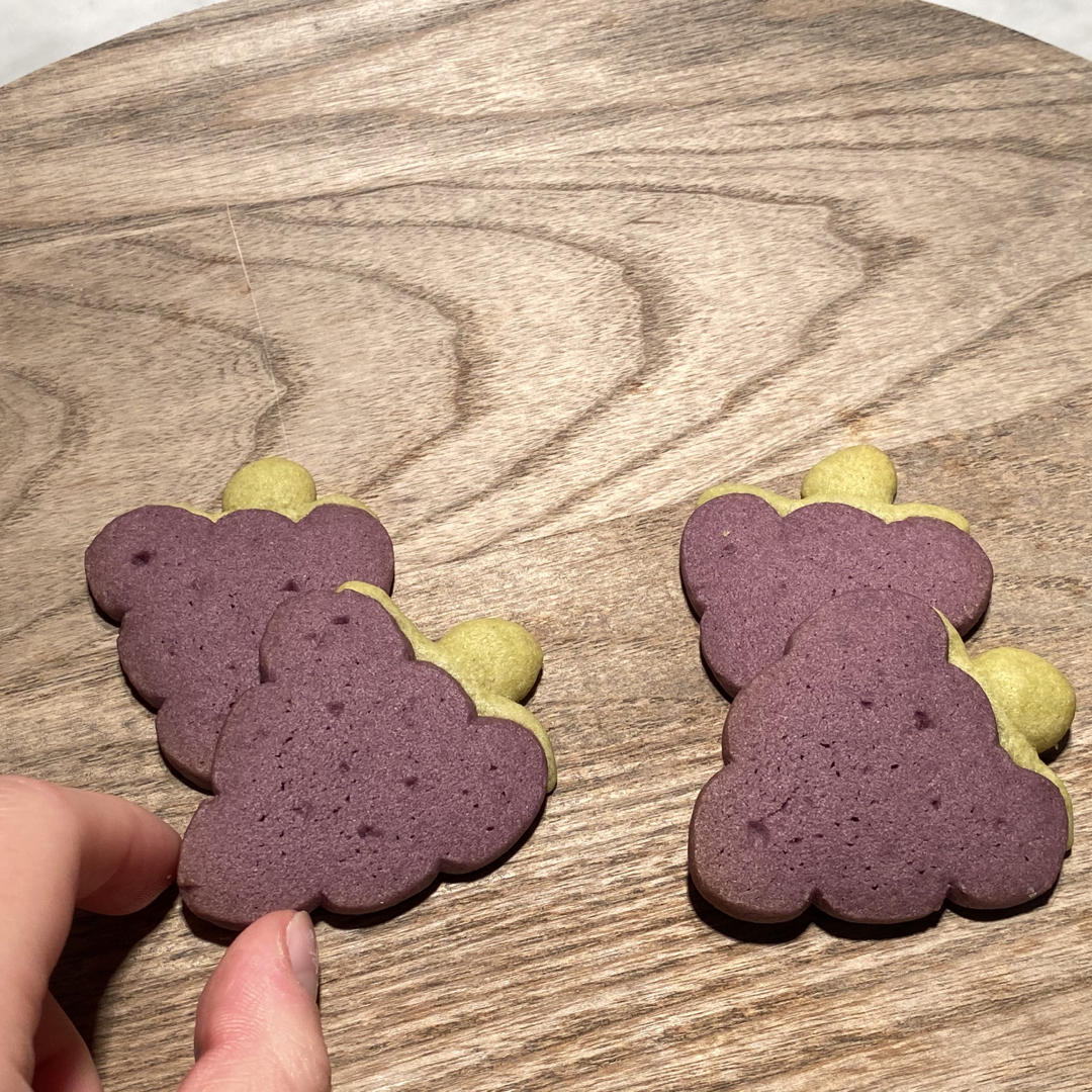 萌萌小可爱❗️葡萄🍇多多曲奇饼干