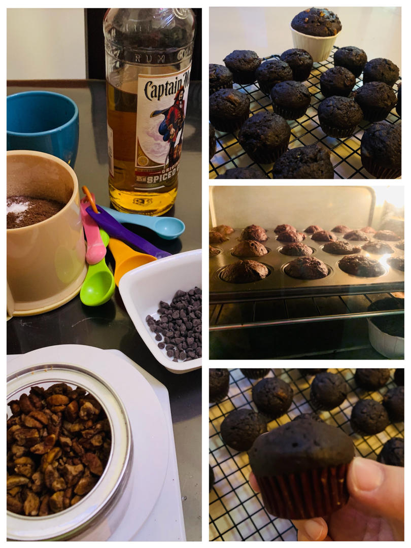 浓情巧克力摩卡马芬<Chocolate Espresso Muffins>