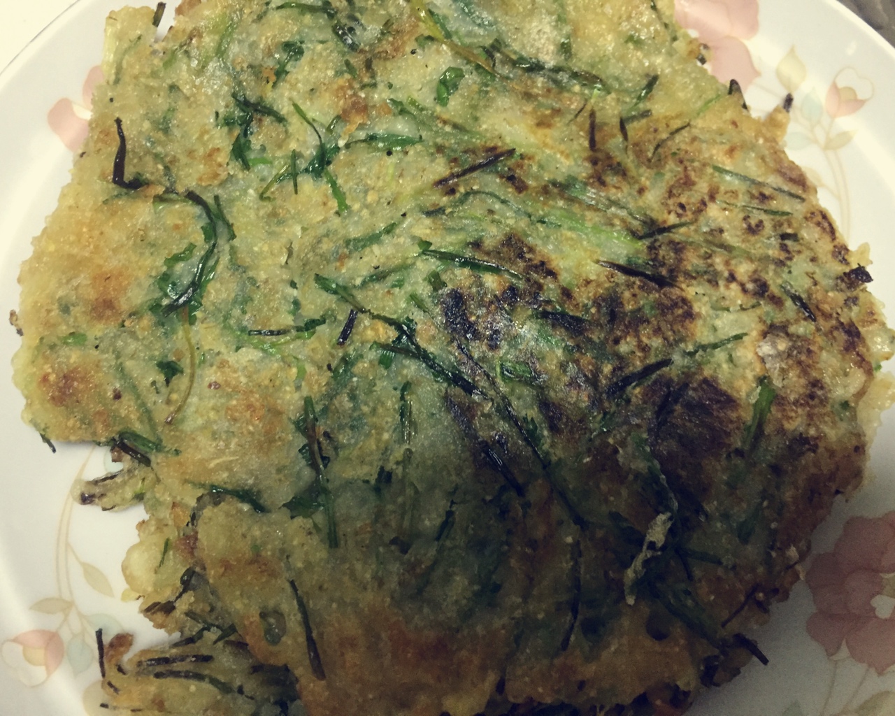 野韭菜饼（童年味道）的做法