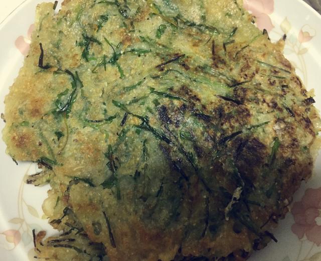 野韭菜饼（童年味道）的做法