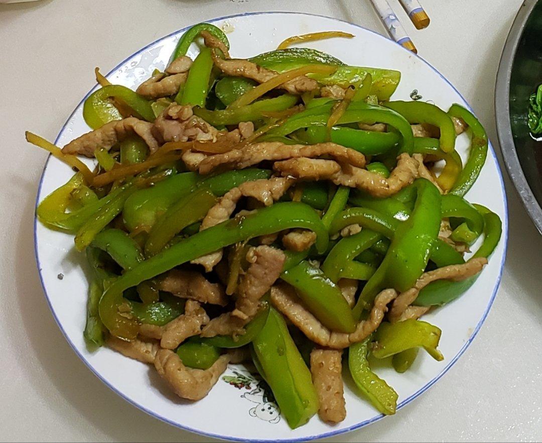 青椒炒肉